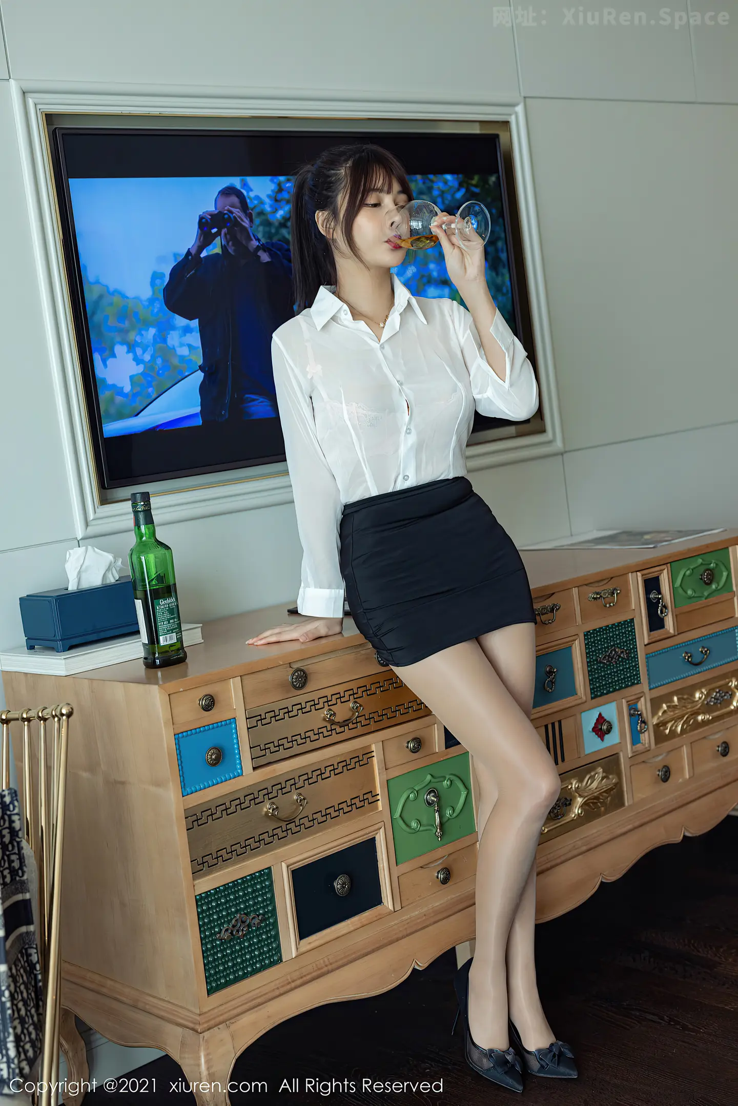 图片[6]-[XiuRen秀人网]VOL.3793 模特萌奈子经典职业OL系列脱白衬衣露粉色内衣完美诱惑写真56P-秀人网官方网站